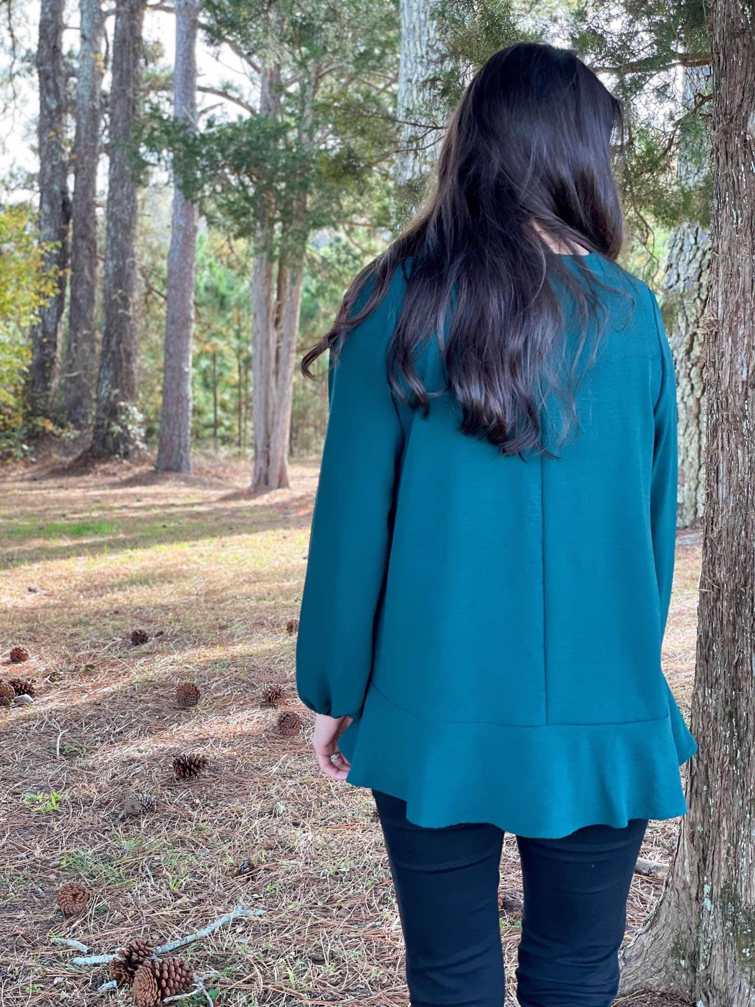 Emerald Green Blouse