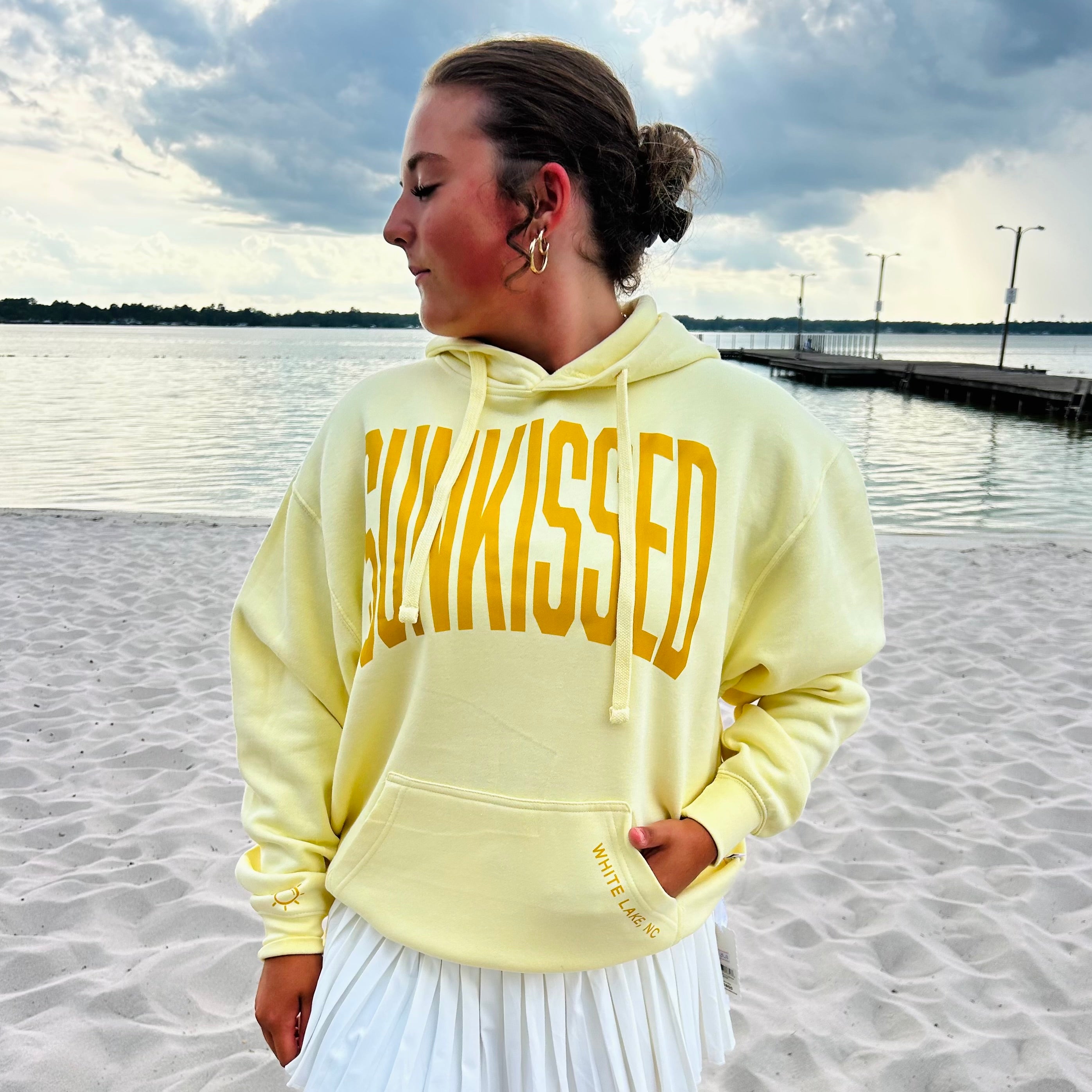 White Lake Hoodie - Sunshine