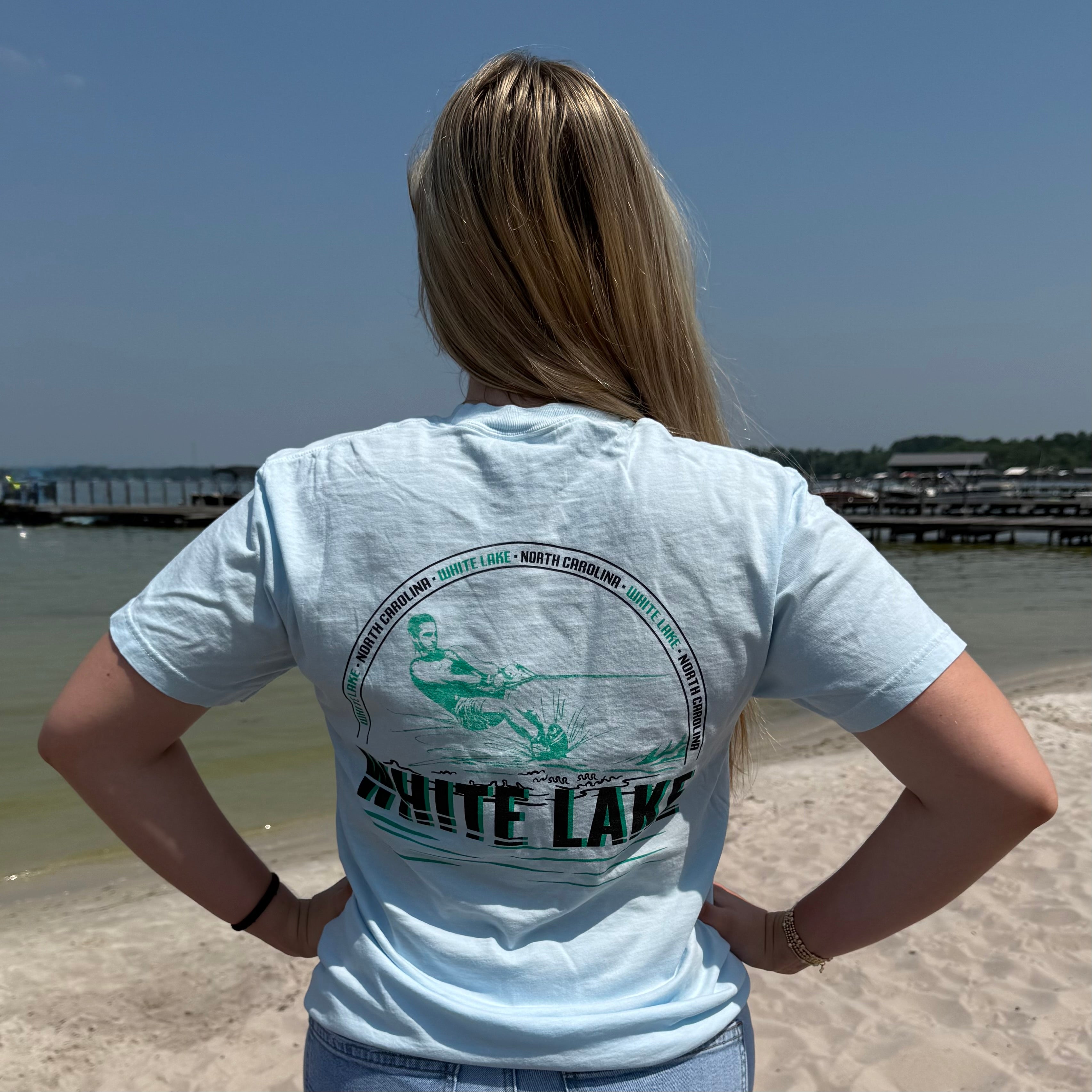 White Lake Tee - Slalom Skier