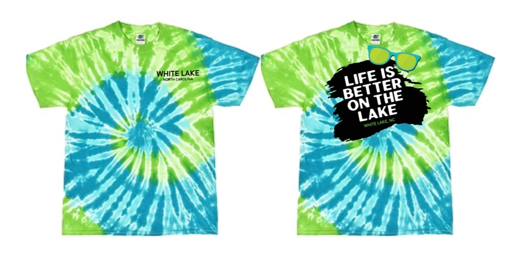 White Lake "Better On The Lake" Tee - Blue