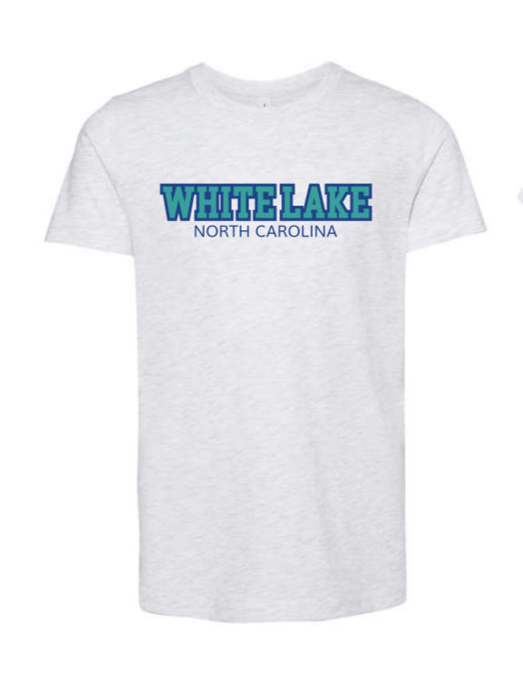 White Lake University Font Short Sleeve Tee - YOUTH