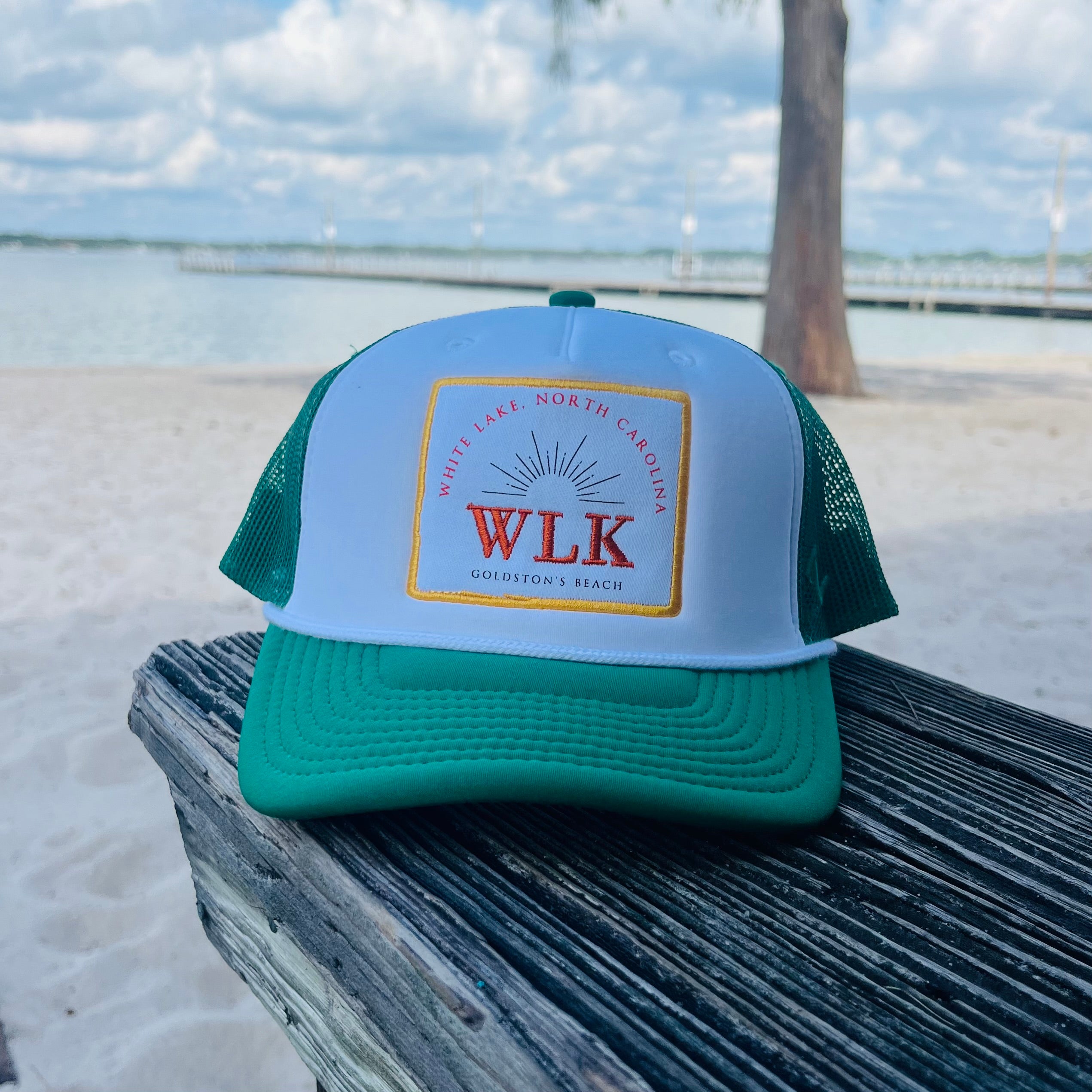 White Lake Hat - WLK Foam Trucker Hat