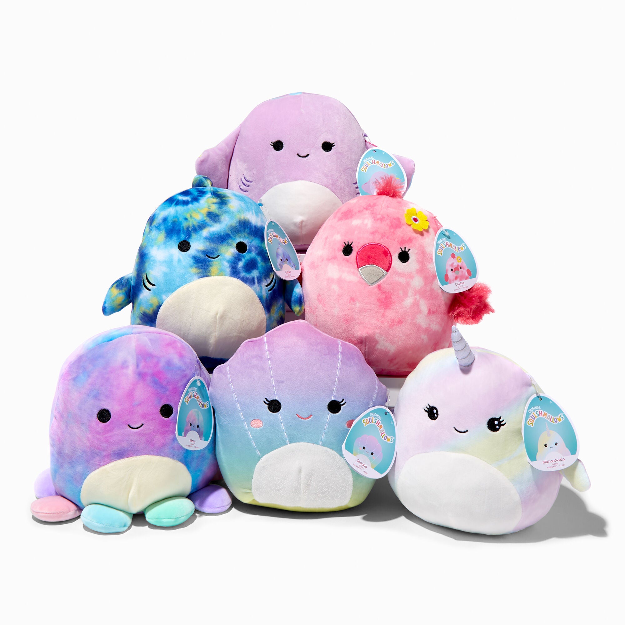 Squishmallow 8” Sealife