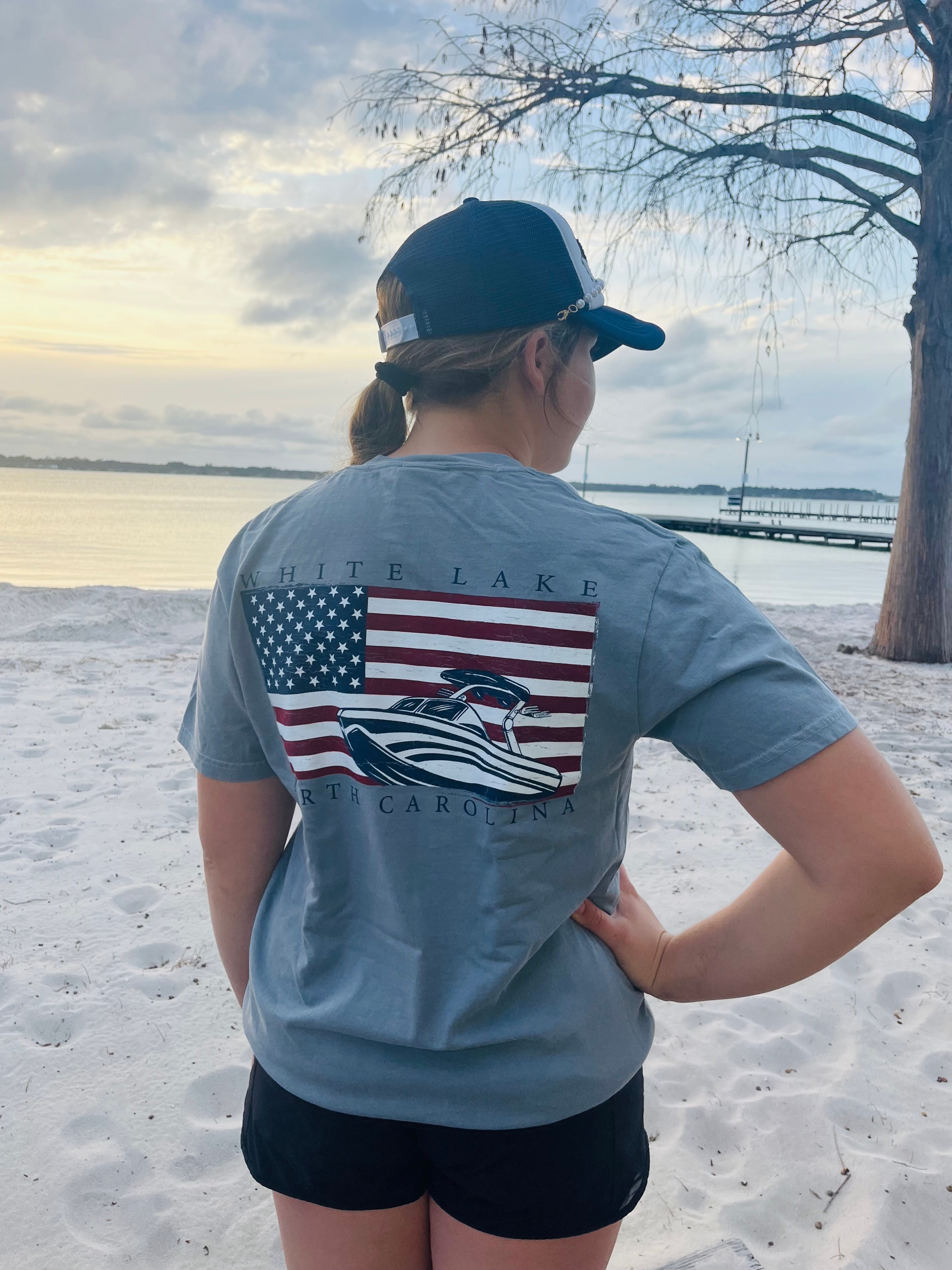 White Lake Tee - USA Proud