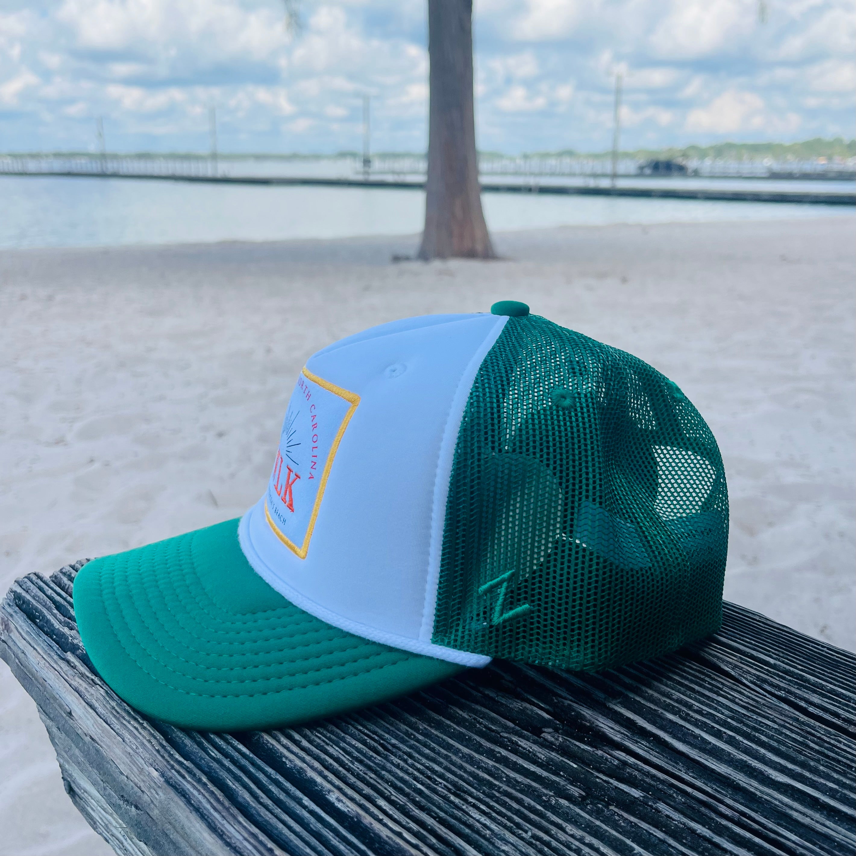 White Lake Hat - WLK Foam Trucker Hat