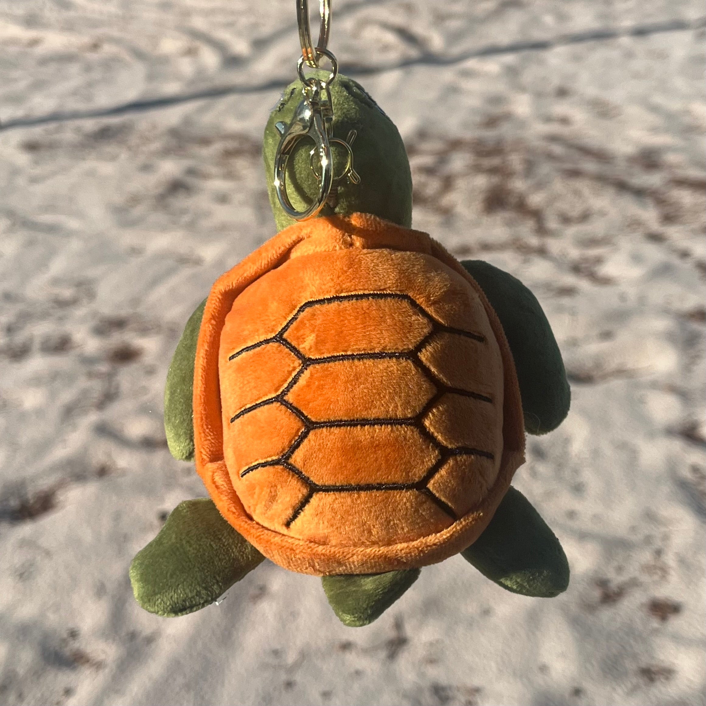Turtle Plush Keychain