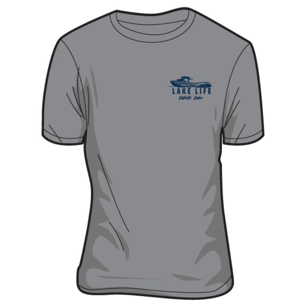 White Lake Wakeboard Short Sleeve Tee
