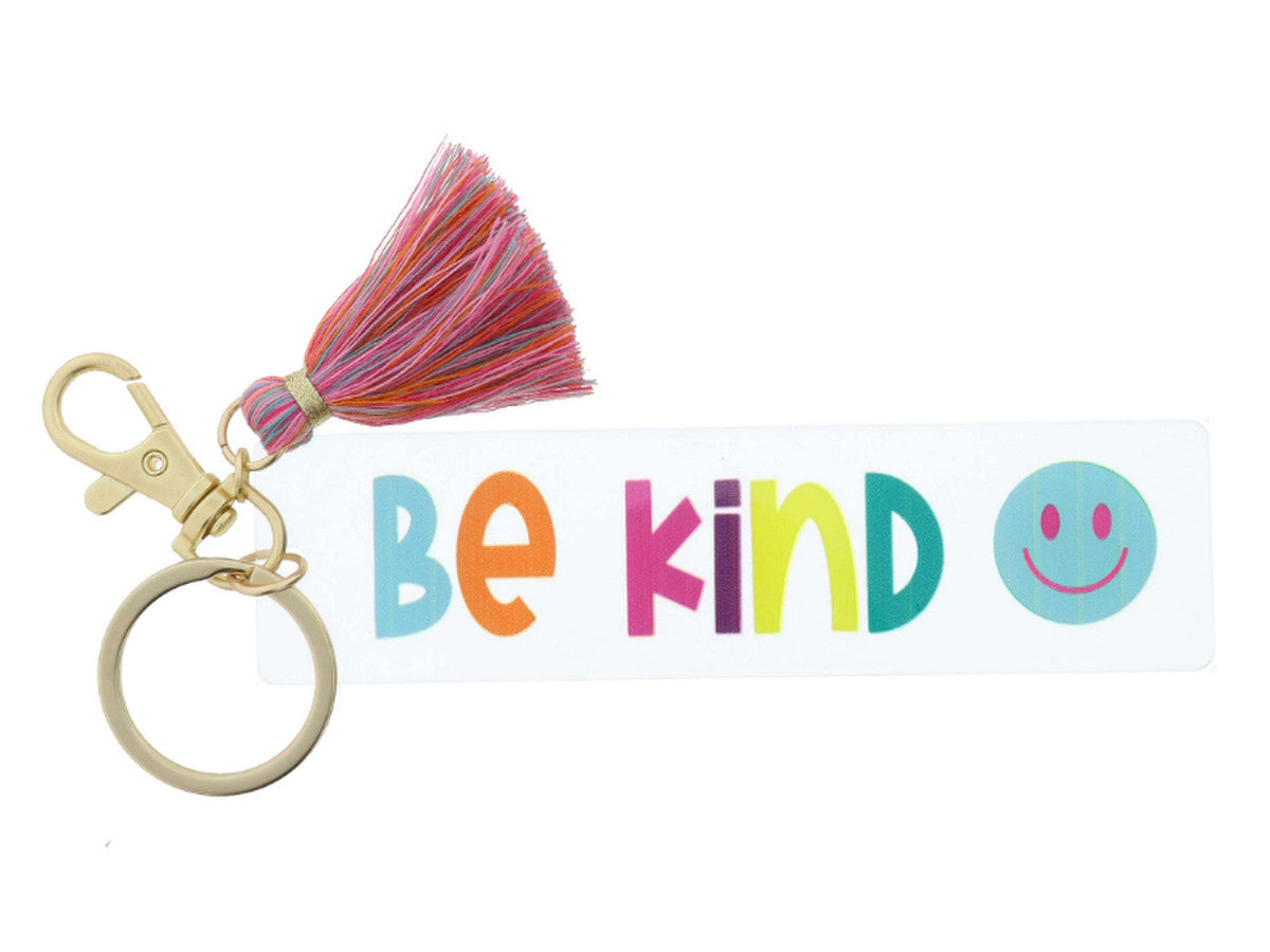JM Clear Acrylic Keychain - Be Kind