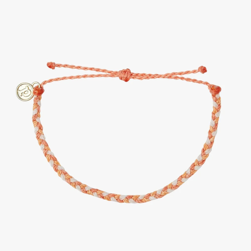 Multi Mini Braided Bracelet - Warm Shoreline