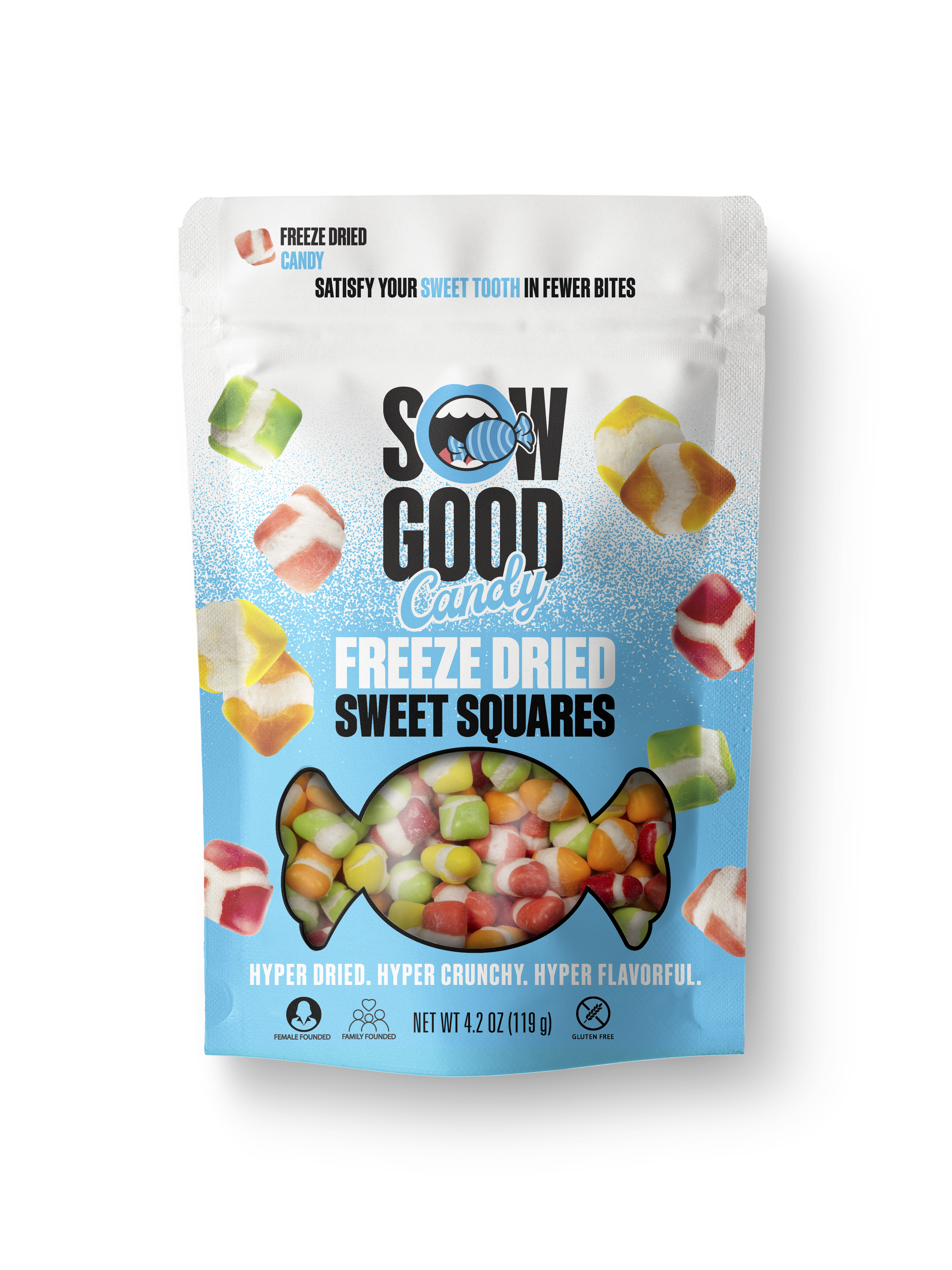 Freeze Dried Sweet Squares