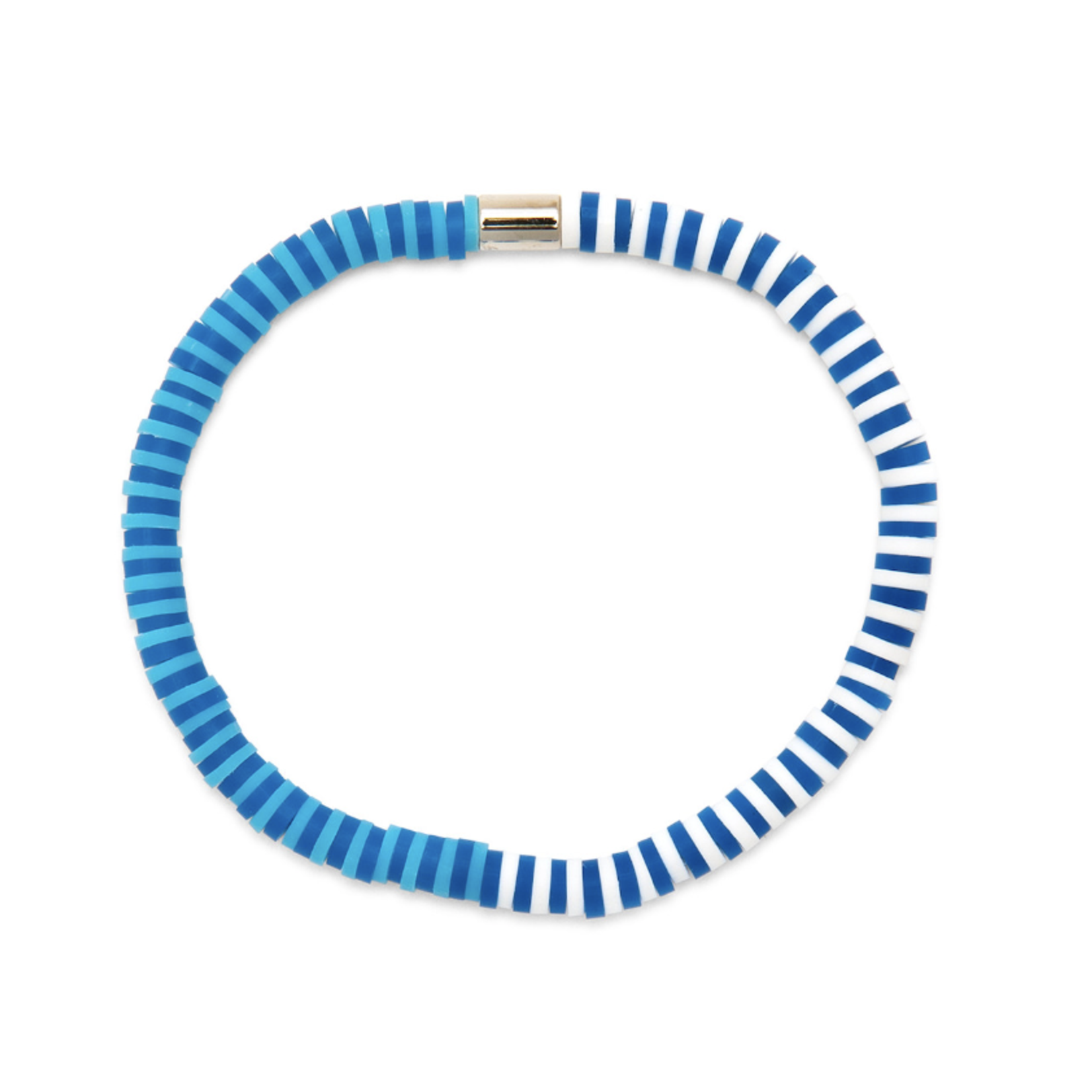 Pura Vida Seascape Vinyl Disc Bracelet - Cornflower