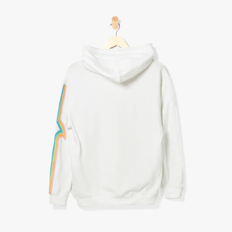 Rainbow Wave Classic Hoodie