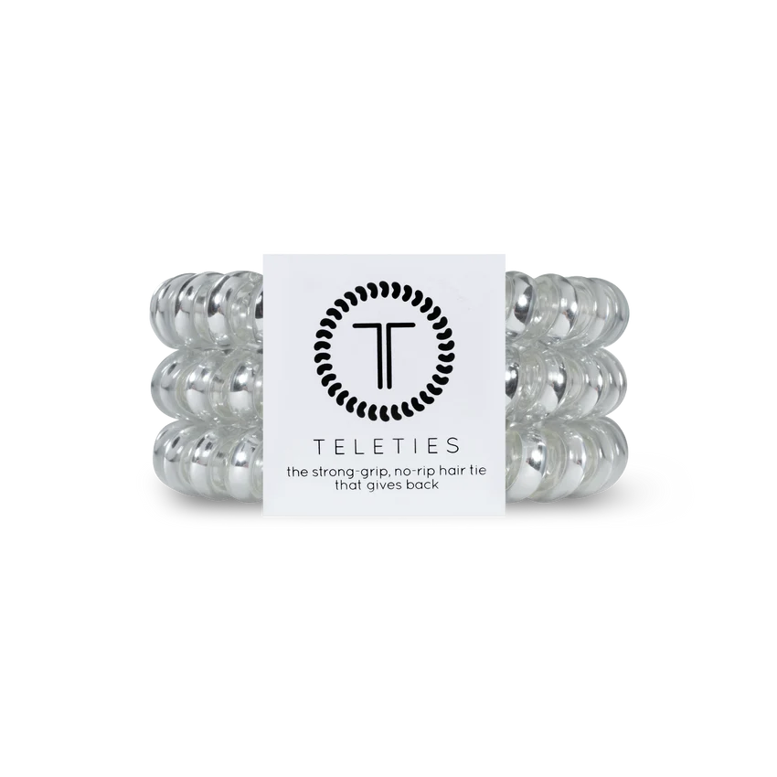 Teleties - Electric Silver Large