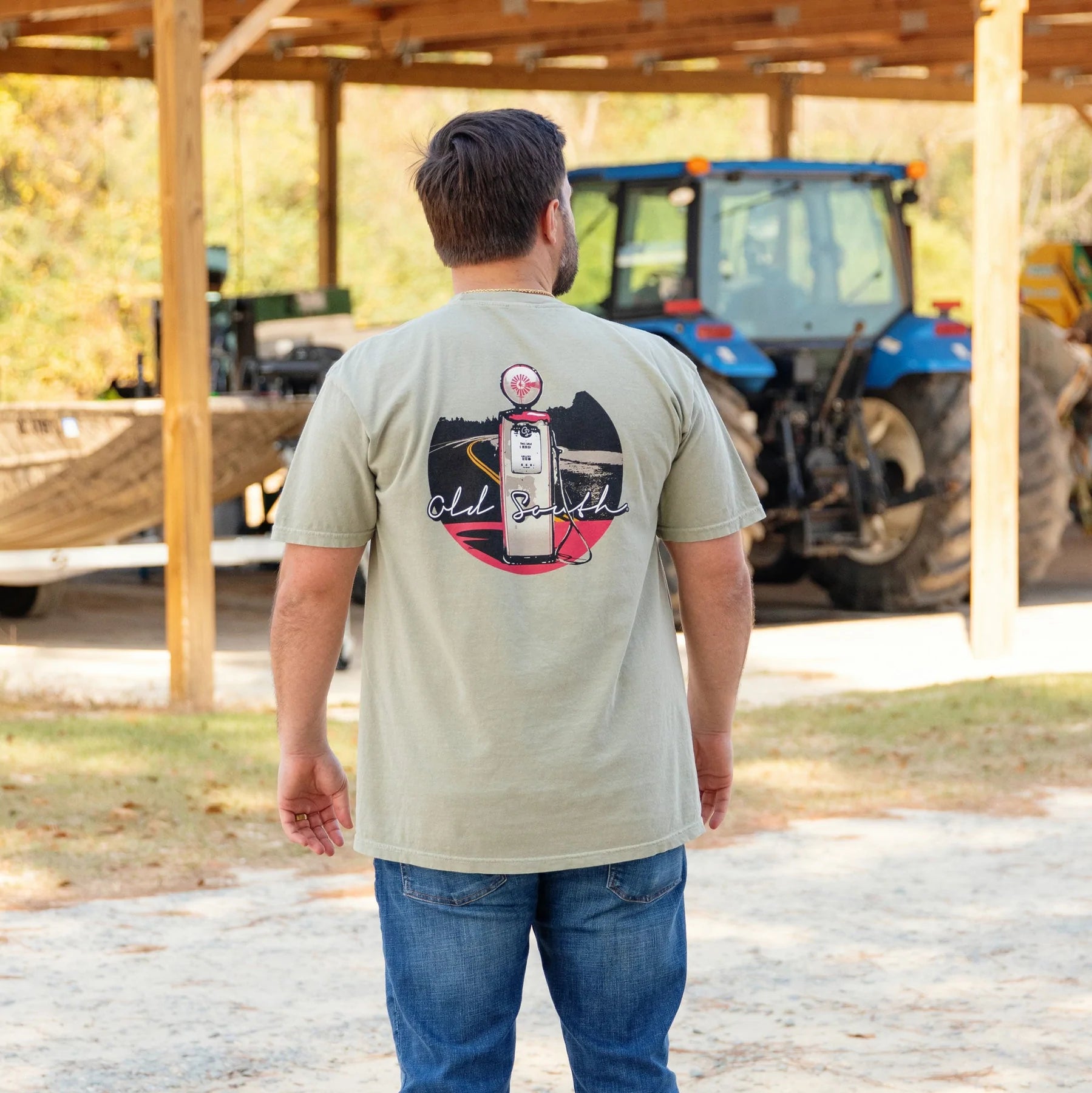 Old South Gas Pump Short Sleeve Tee