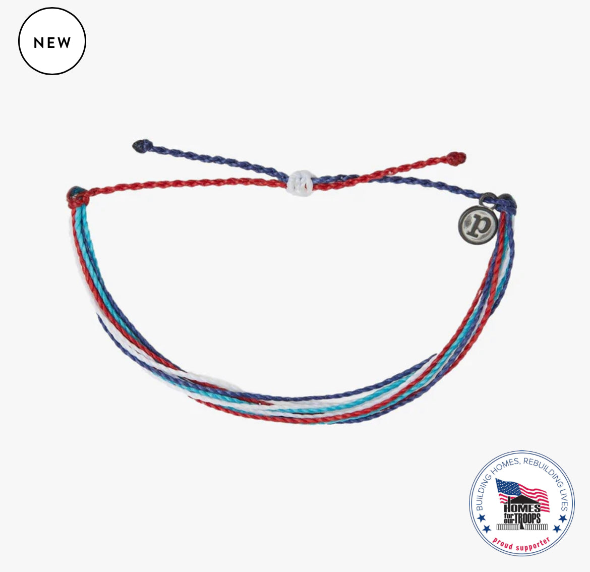 Pura Vida Homes for Our Troops Bracelet